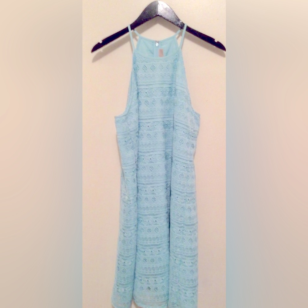 LOFT embroidered dress